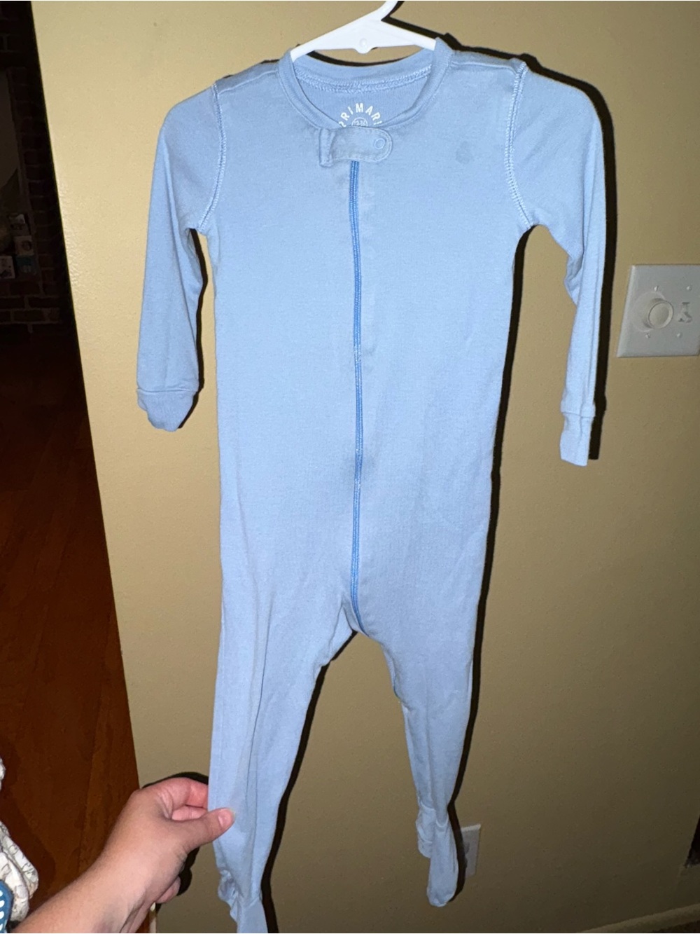Primary Organic Cotton Footie PJ 12-18 months